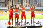 2018中國接力公開賽在廣東省人民體育場(chǎng)隆重舉行 國家田徑隊(duì)馳騁同欣跑道